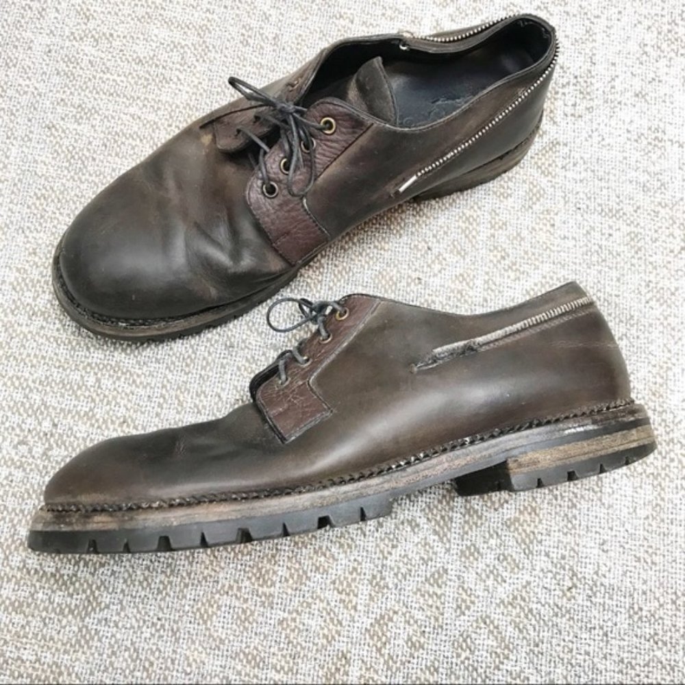 Louis Vuitton men's size 8 brown leather derby